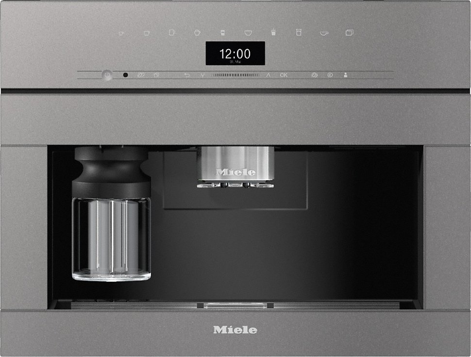 Встраиваемая кофемашина Miele CVA 7845 цвет графитовый серый, арт. CVA7845 GRGR
